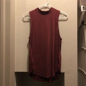 High Neck American Eagle Tank Top